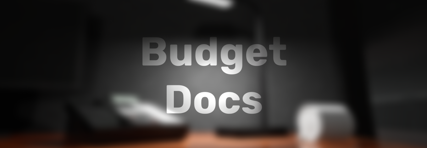 Budget Docs